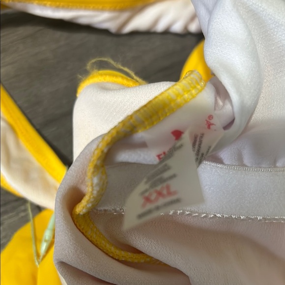 Fila Yellow Women's One Piece Swimsuit - Picture 8 of 8